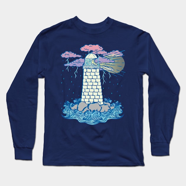 Lighthouse Long Sleeve T-Shirt by Desdymona